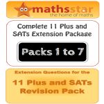 11 Plus & SATs Maths Complete Extension Pack